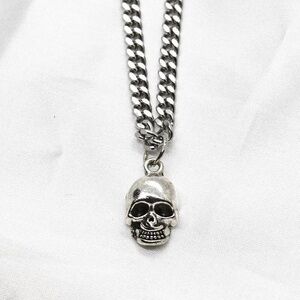 Skull Pendant Chain Necklace